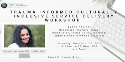 trauma informed culturally inclusive service delivery